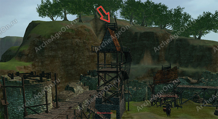 Подняться на вышку крепости Стольтенберг в Инистре Архейдж