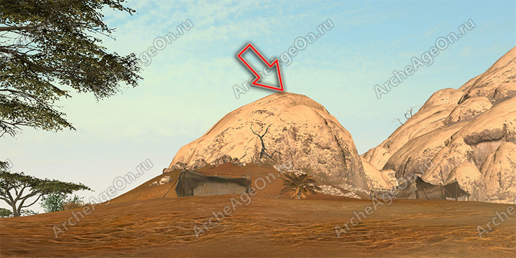 Осмотреть Гранитный карьер с высоты в Радужных песках в Архейдж
