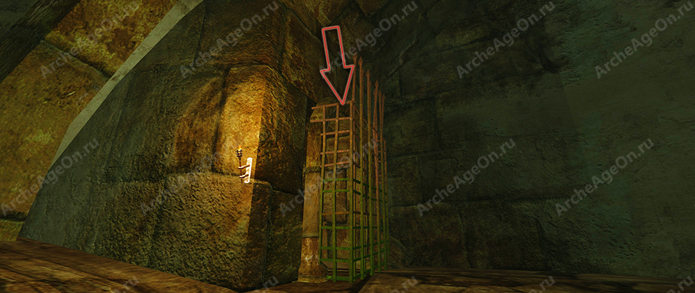 Найти заваленный тоннель в Бухте висельников в Архейдж