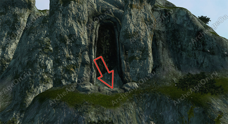 Осмотреть врата в ущелье гигантов в иммергрунском нагорье Архейдж