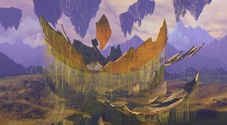 Треснувшая скорлупа дракона Кириоса в ArcheAge