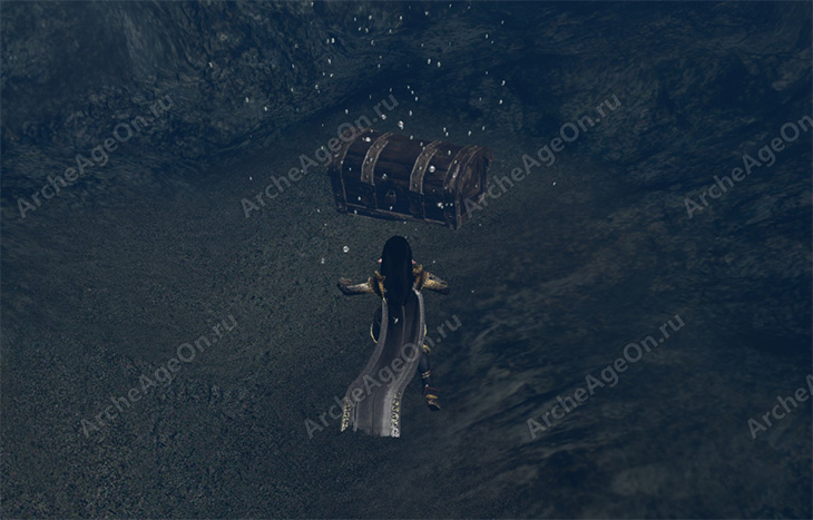 Сундук с русалочьей флейтой в ArcheAge